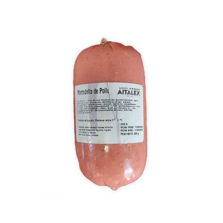 Mortadella de pollo 500g