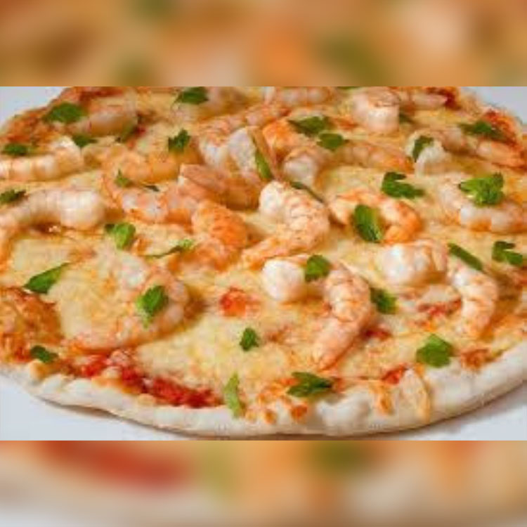 Pizza de Camarones