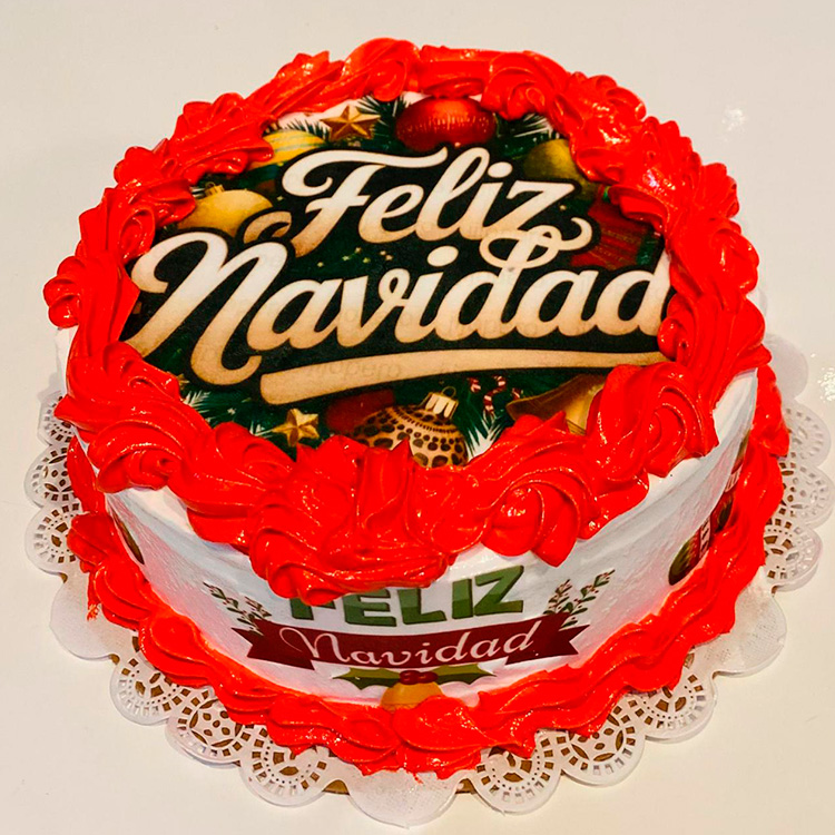 Cake feliz navidad