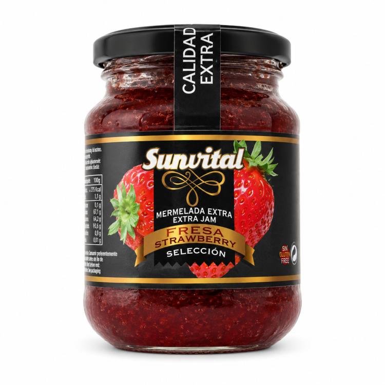 Mermelada de fresa sunvital 340 g