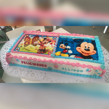 Cake Rectangular Temático