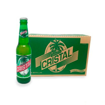 Cerveza Cristal de Botella - Caja 24uni