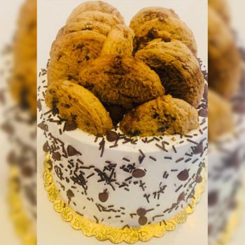 Torta choco chip - nutella